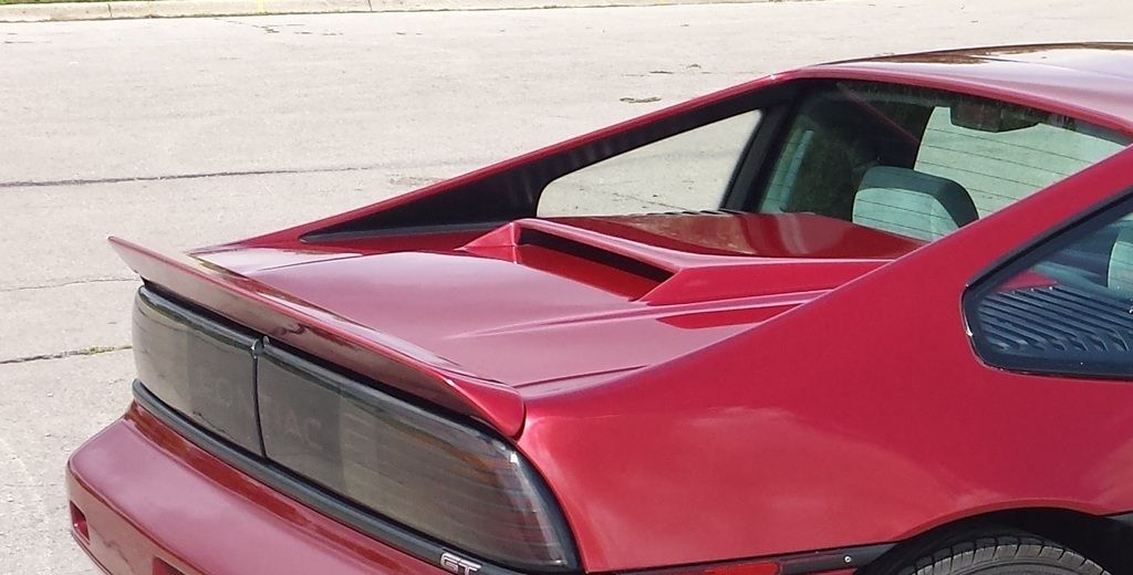 WTB GT rear deck spoiler. Pennock's Fiero Forum